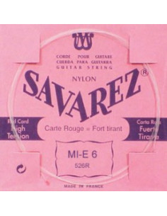 Cuerda Savarez Clásica 6a Carta Roja 526-R