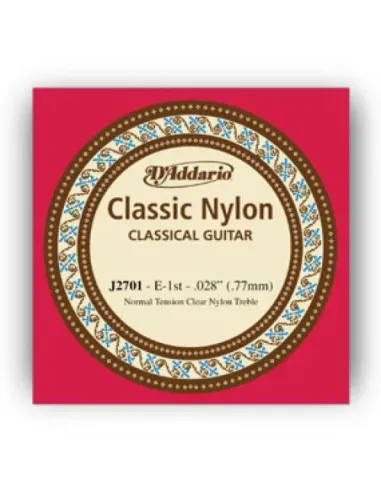Cuerda 5ª Guitarra Clásica D'Addario Student J-2705 Tensión Normal