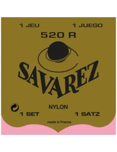 Juego Savarez Clásica Carta Roja 520-R
