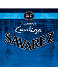 Juego Savarez Clásica Alliance Cantiga Azul 510-AJ