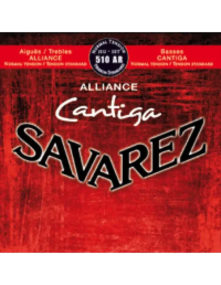 Juego Savarez Clásica Alliance Cantiga Roja 510-AR