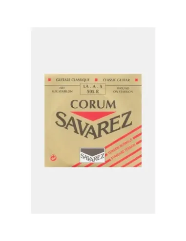 Cuerda Savarez Clásica 5a Corum Roja 505-R