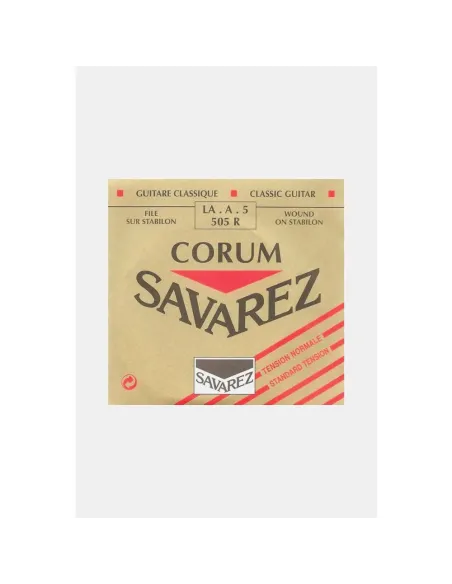 Cuerda Savarez Clásica 5a Corum Roja 505-R