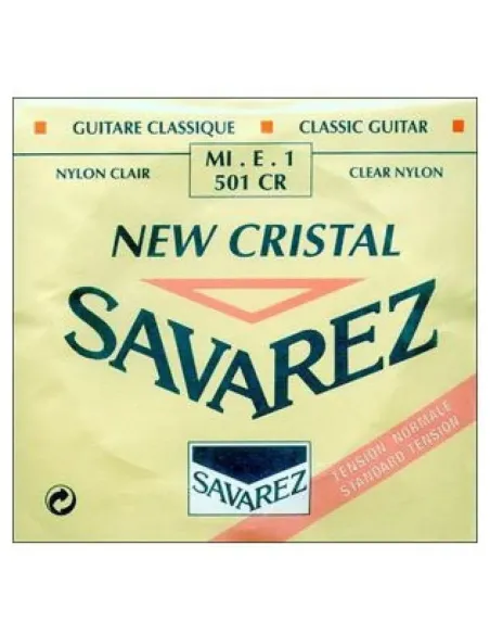 Cuerda Savarez Clásica 1a New Cristal Roja 501-CR