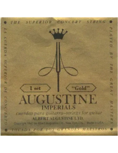 Cuerda 1ª Guitarra Clásica Augustine Imperial Gold
