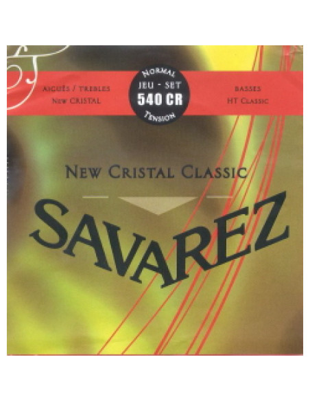 Juego Savarez Clásica New Cristal Classic Roja 540-CR