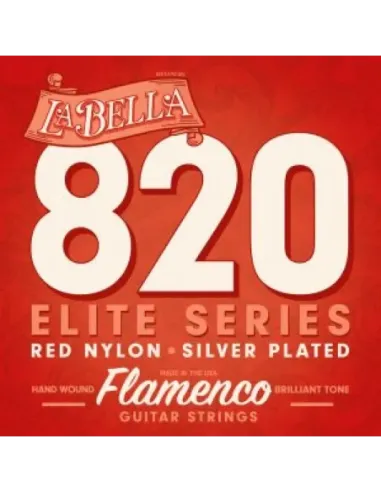 Cuerda 1ª La Bella Roja Flamenca 821