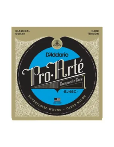 Juego Cuerdas Guitarra Clásica D'Addario EJ-46C Composite Fuerte