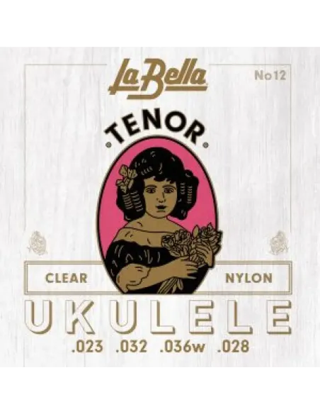 Juego Cuerdas Ukelele Tenor La Bella 12