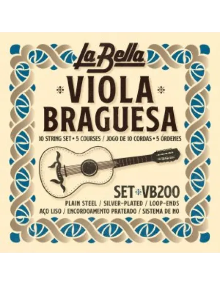 Juego Viola Braguesa La Bella VB-100