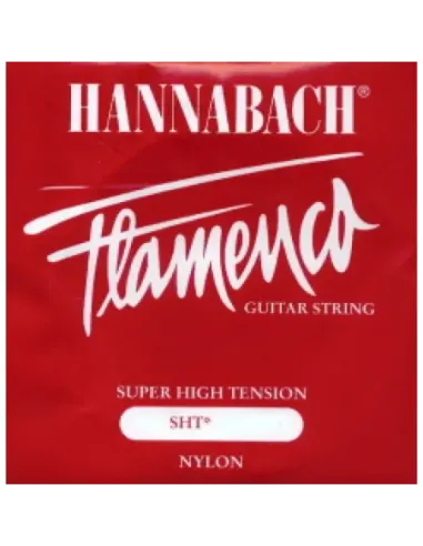 Cuerda 6ª Hannabach Roja Flamenco 8276-SHT