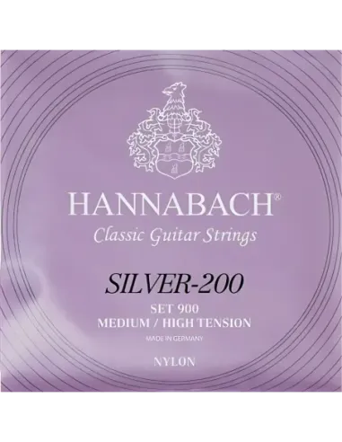Cuerda 6ª Hannabach Silver 200 Clásica 9006-MHT