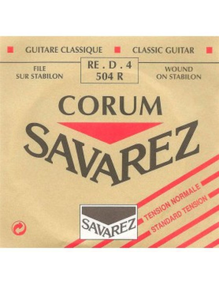 Cuerda Savarez Clásica 4a Corum Roja 504-R