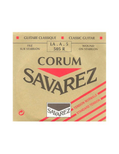 Cuerda Savarez Clásica 5a Corum Roja 505-R