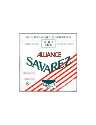 Cuerda Savarez Clásica 2a Alliance Roja 542-R