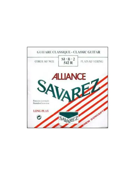 Cuerda Savarez Clásica 2a Alliance Roja 542-R
