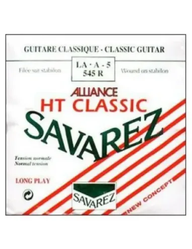 Cuerda Savarez Clásica 5a Alliance Roja 545-R
