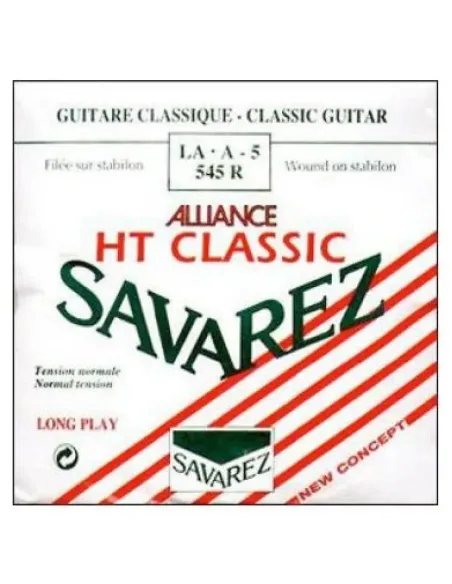 Cuerda Savarez Clásica 5a Alliance Roja 545-R
