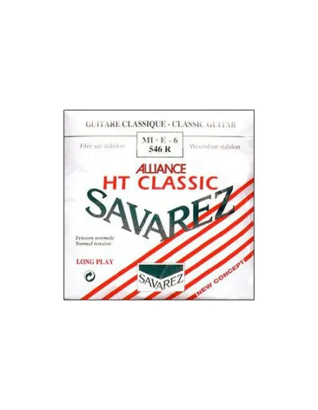 Cuerda Savarez Clásica 6a Alliance Roja 546-R