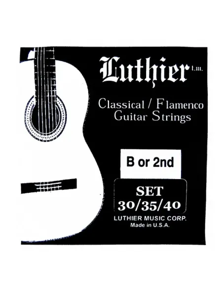 Cuerda 2ª Luthier 30/35/40 Clásica LU-S2-30