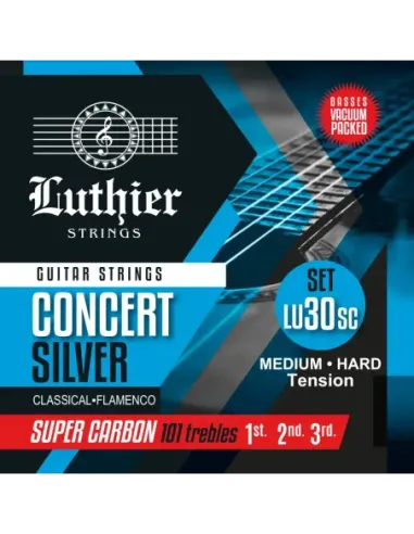 Juego Cuerdas Luthier 30 Super Carbon Clásica LU-30SC