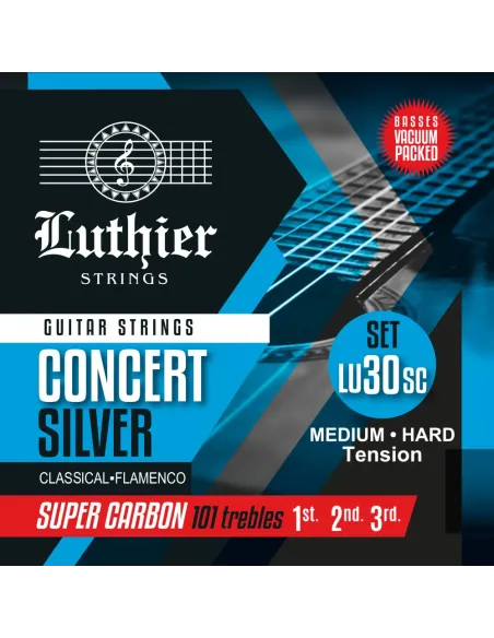 Juego Cuerdas Luthier 30 Super Carbon Clásica LU-30SC
