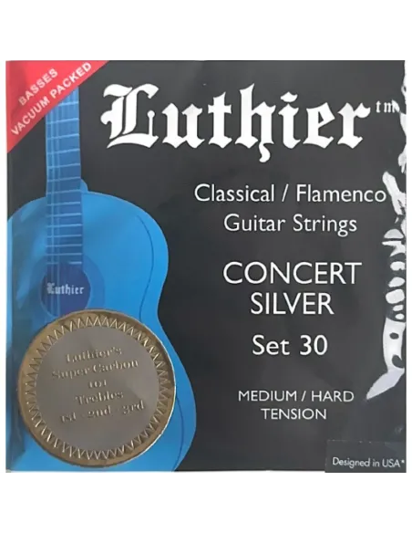 Juego Cuerdas Luthier 30 Super Carbon Clásica LU-30SC