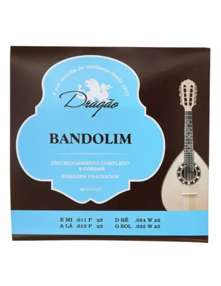 Juego Mandolina Portuguesa Dragão 019