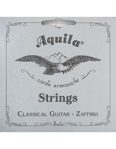 Juego Cuerdas Guitarra Clásica Aquila 129-C Zaffiro Tensión Normal
