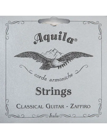 Juego Cuerdas Guitarra Clásica Aquila 129-C Zaffiro Tensión Normal