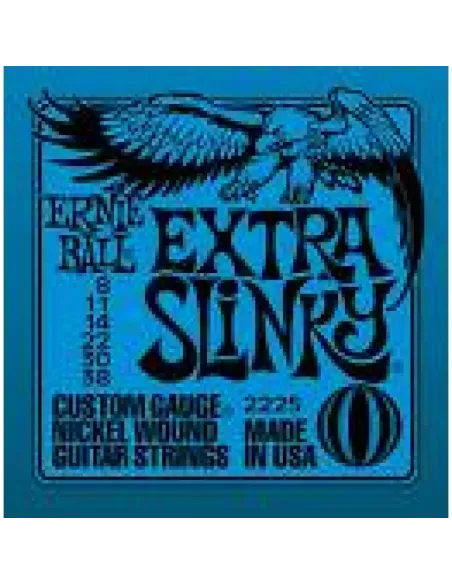 Juego Ernie Ball Eléctrica Slinky 2225 (08-38)