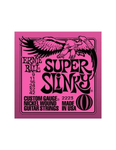Juego Ernie Ball Eléctrica Slinky 2223 (09-42)