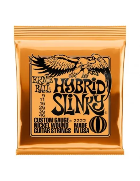 Juego Ernie Ball Eléctrica Slinky 2222 (09-46)