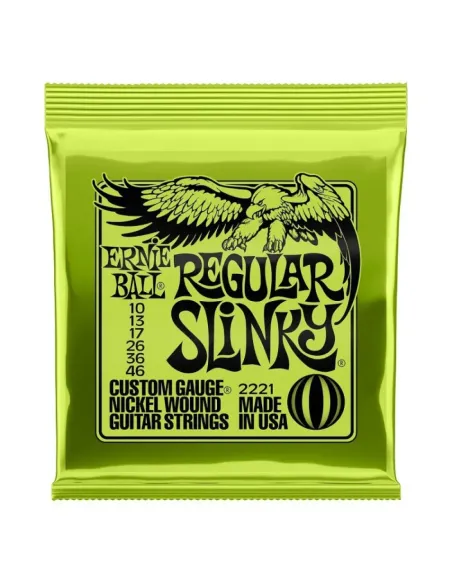 Juego Ernie Ball Eléctrica Slinky 2221 (10-46)
