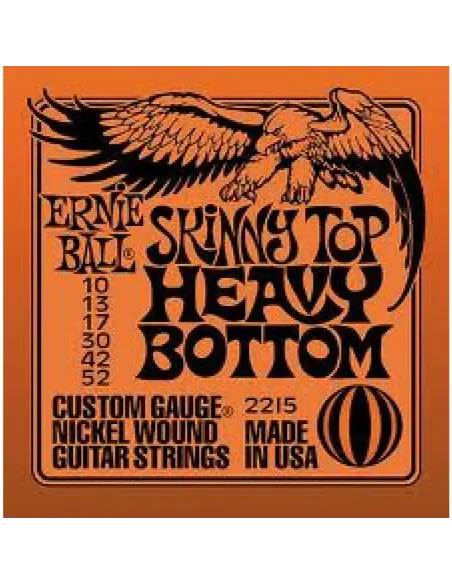 Juego Ernie Ball Eléctrica Slinky 2215 (10-52)