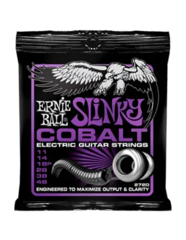 Juego Ernie Ball Eléctrica Slinky Cobalt 2720 (11-48)