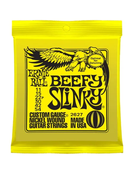 Juego Ernie Ball Eléctrica Slinky 2627 (011-054)