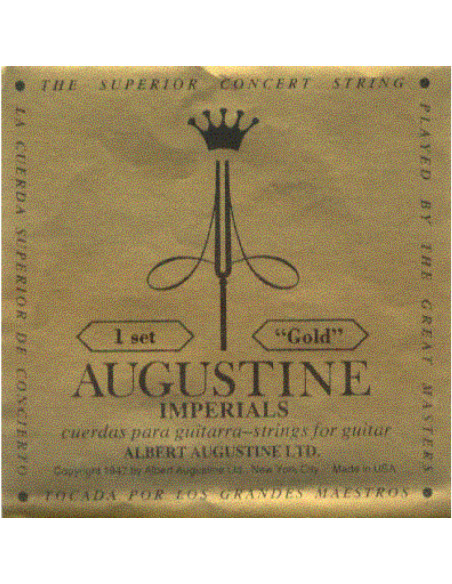 Cuerda 3 Guitarra Clásica Augustine Imperial Gold