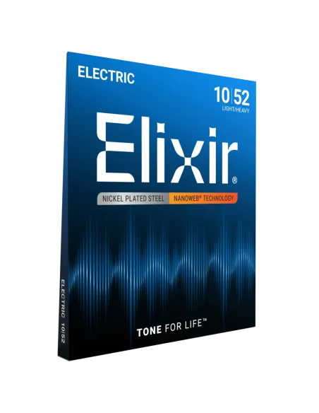 Juego Cuerdas Guitarra Eléctrica Elixir Nanoweb 12077 (010-052)