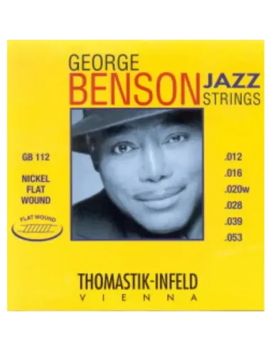 Juego Eléctrica Thomastik George Benson GB-112 12-53