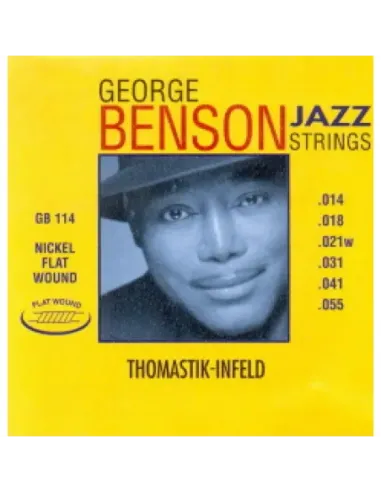 Juego Eléctrica Thomastik George Benson GB-114 14-55