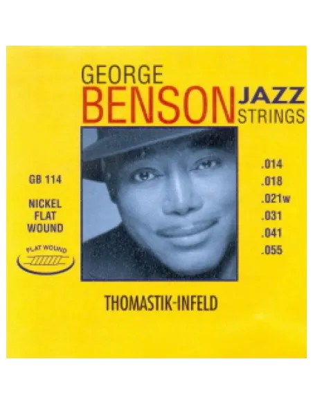 Juego Eléctrica Thomastik George Benson GB-114 14-55
