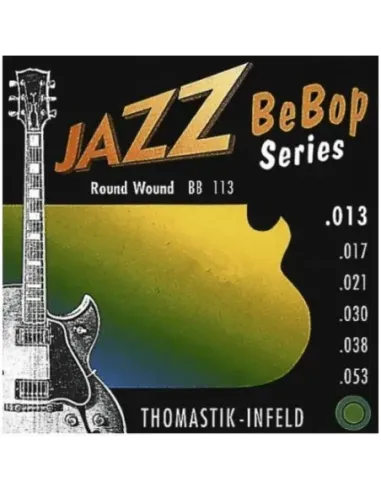 Juego Eléctrica Thomastik Jazz Bebop BB-113 13-53