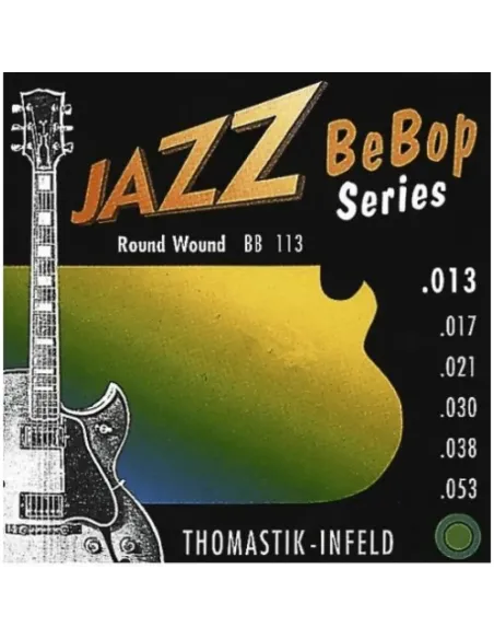 Juego Eléctrica Thomastik Jazz Bebop BB-113 13-53