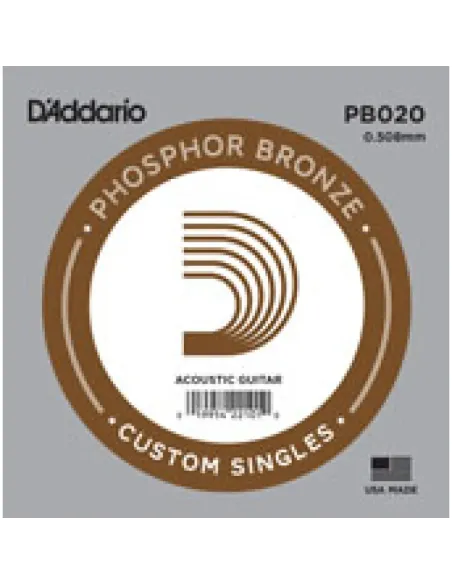 Cuerda Guitarra Acústica D'Addario PB-030B