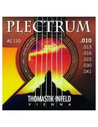 Juego Acústica Thomastik Plectrum AC-110 10-41