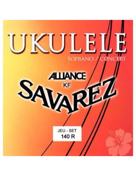 Juego Savarez Ukelele Alliance 140-R Soprano/Concert