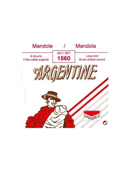 Juego Savarez Mandola Argentine 1560-L