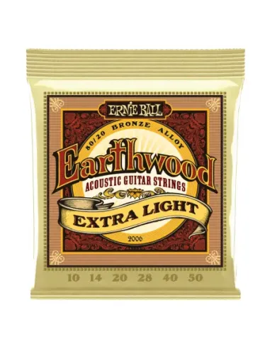 Juego Ernie Ball 80/20 Acústica 2006 (10-50)