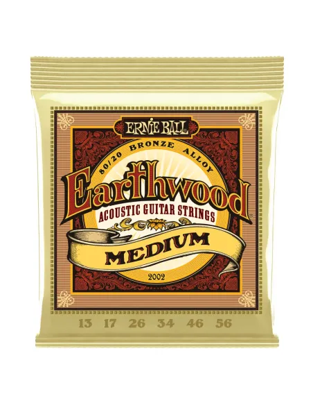 Juego Ernie Ball 80/20 Acústica 2002 (13-56)
